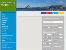 Tablet Screenshot of ferienwohnung-usedom.de